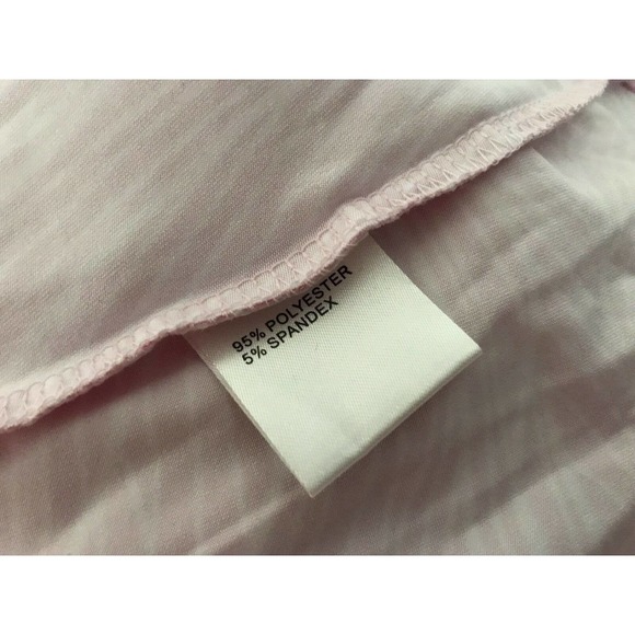 New PattyBoutik Faux Wrap Dress Womens Size S Pink Leaf Geometric Surplice Tie - Picture 10 of 11